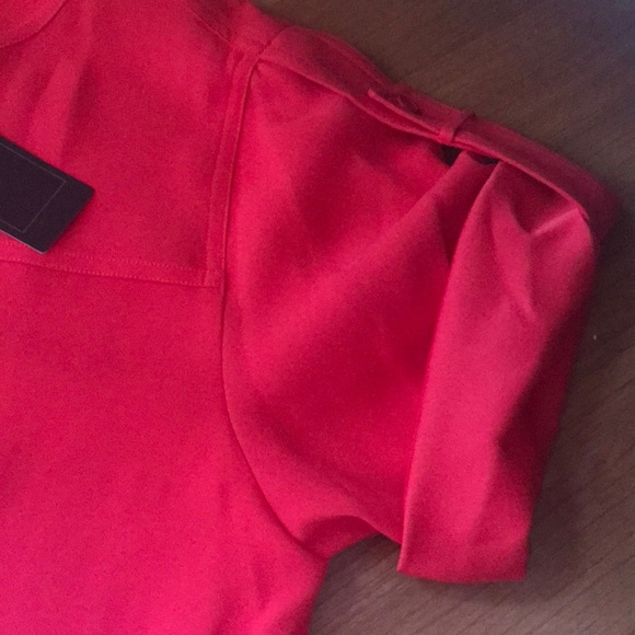 BCBGMaxAzria FRANK Red Dress - Picture 6 of 8